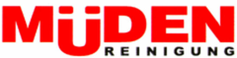 MÜDEN REINIGUNG Logo (DPMA, 18.05.2000)