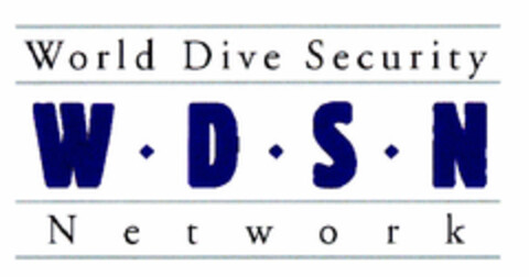 WDSN World Dive Security Network Logo (DPMA, 07/04/2001)