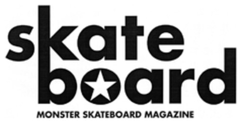 skate board MONSTER SKATEBOARD MAGAZINE Logo (DPMA, 18.07.2009)