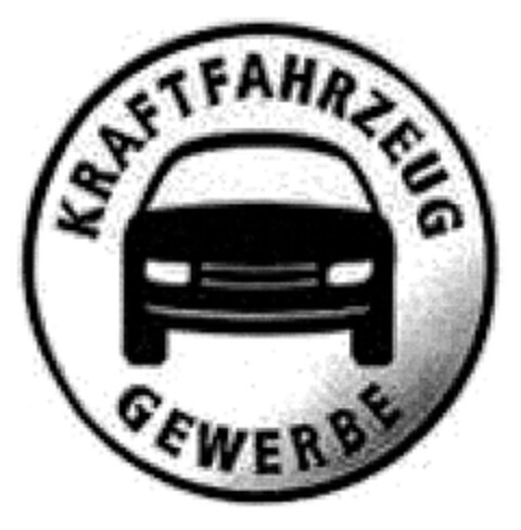 KRAFTFAHRZEUG GEWERBE Logo (DPMA, 02/10/2011)