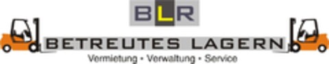 BLR BETREUTES LAGERN Vermietung Verwaltung Service Logo (DPMA, 08/03/2013)