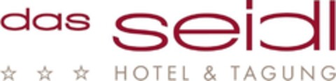 das seidl HOTEL & TAGUNG Logo (DPMA, 05/26/2014)