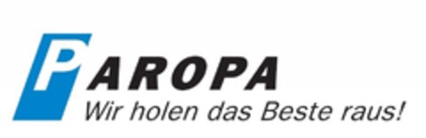 PAROPA Wir holen das Beste raus! Logo (DPMA, 25.11.2016)