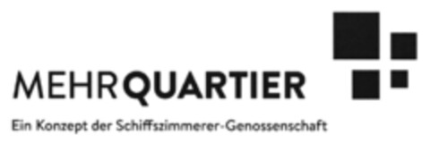 MEHRQUARTIER Ein Konzept der Schiffszimmerer-Genossenschaft Logo (DPMA, 24.01.2017)