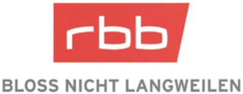 rbb BLOSS NICHT LANGWEILEN Logo (DPMA, 21.04.2018)