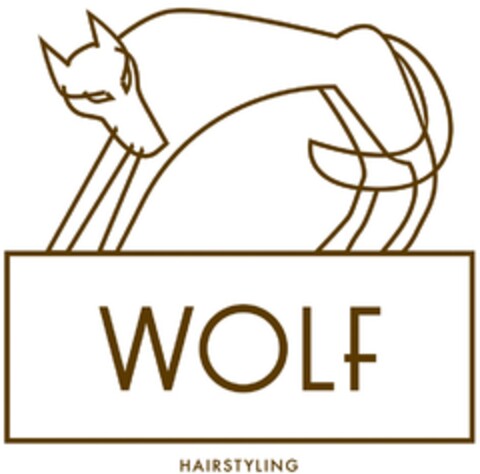 WOLF HAIRSTYLING Logo (DPMA, 27.03.2018)