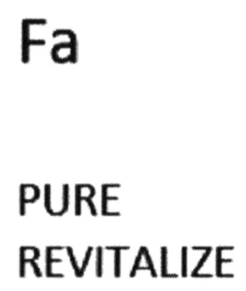 Fa PURE REVITALIZE Logo (DPMA, 29.09.2020)