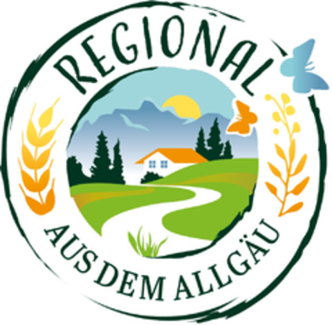 REGIONAL AUS DEM ALLGÄU Logo (DPMA, 29.09.2020)
