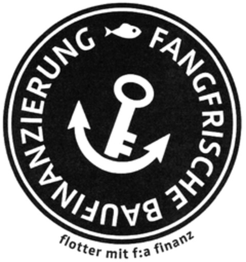 FANGFRISCHE BAUFINANZIERUNG flotter mit f:a finanz Logo (DPMA, 15.09.2022)