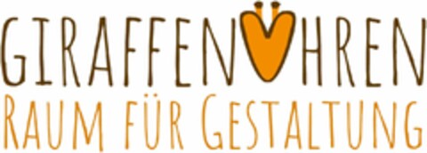 GIRAFFENOHREN RAUM FÜR GESTALTUNG Logo (DPMA, 03.07.2022)