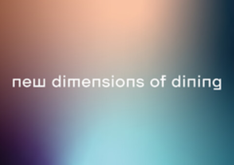 new dimensions of dining Logo (DPMA, 31.08.2022)