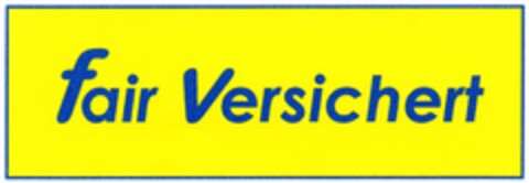 fair versichert Logo (DPMA, 01.03.2002)