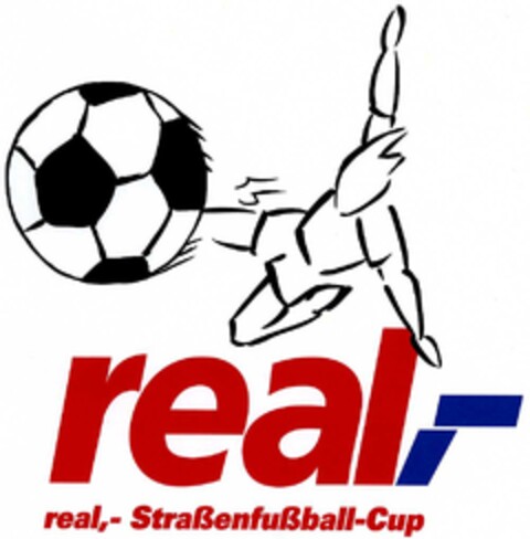 real,-Straßenfußball-Cup Logo (DPMA, 06/19/2002)