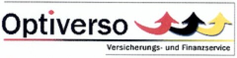 Optiverso Versicherungs- und Finanzservice Logo (DPMA, 10/17/2003)