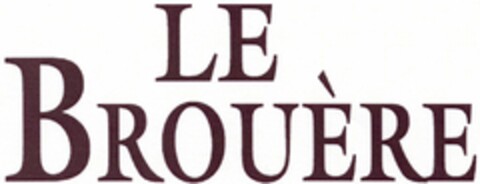 Le Brouère Logo (DPMA, 08/05/2005)