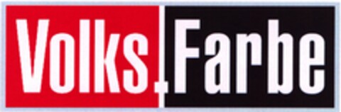 Volks-Farbe Logo (DPMA, 07.02.2006)