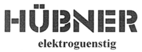 HÜBNER elektroguenstig Logo (DPMA, 06.12.2006)