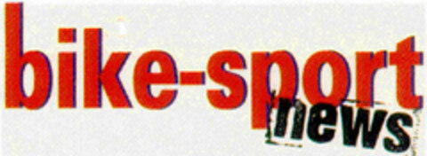 bike-sport news Logo (DPMA, 06.05.1996)