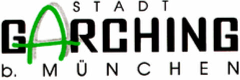 STADT GARCHING b. MÜNCHEN Logo (DPMA, 14.05.1996)