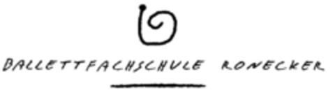 BALLETTFACHSCHULE RONECKER Logo (DPMA, 13.09.1996)