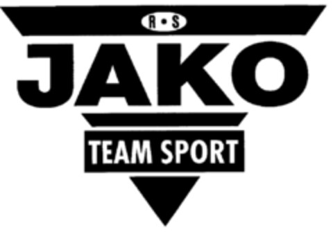 R S JAKO TEAM SPORT Logo (DPMA, 30.07.1998)