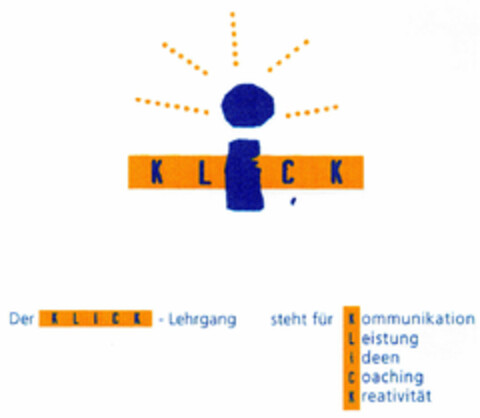 KLICK Logo (DPMA, 14.10.1998)