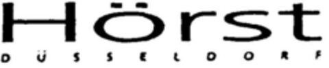 Hörst DÜSSELDORF Logo (DPMA, 20.10.1998)