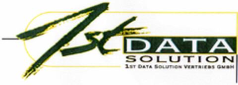 1st DATA SOLUTION Logo (DPMA, 28.11.1998)