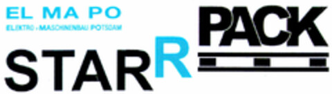 EL MA PO STARR PACK Logo (DPMA, 04/08/1999)