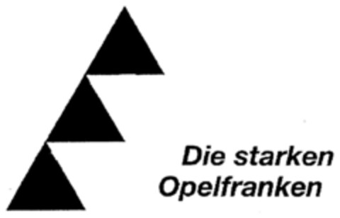 Die starken Opelfranken Logo (DPMA, 28.09.1999)