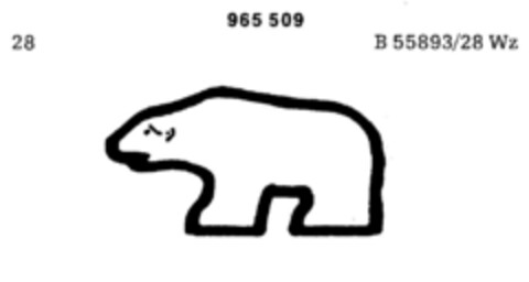 965509 Logo (DPMA, 30.03.1976)