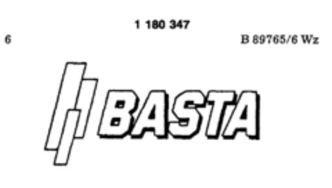 BASTA Logo (DPMA, 25.04.1990)