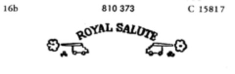 ROYAL SALUTE Logo (DPMA, 16.02.1965)