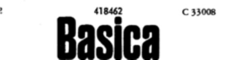 Basica Logo (DPMA, 12/17/1929)