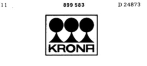 KRONA Logo (DPMA, 01.08.1970)