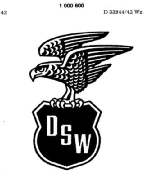 DSW Logo (DPMA, 11.04.1979)