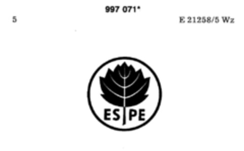 ESPE Logo (DPMA, 21.12.1979)