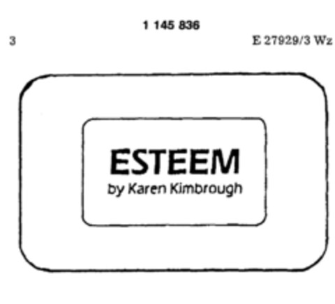 ESTEEM by Karen Kimbrough Logo (DPMA, 09/09/1988)