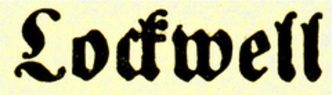 Lockwell Logo (DPMA, 22.01.1940)
