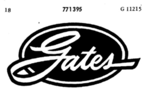 Gates Logo (DPMA, 22.01.1962)