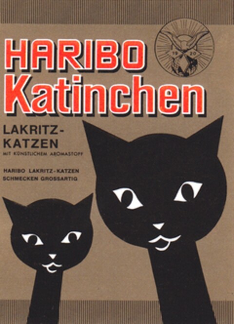 HARIBO Katinchen Logo (DPMA, 27.03.1975)
