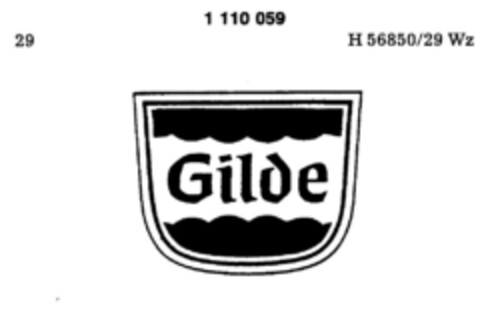 Gilde Logo (DPMA, 31.10.1986)