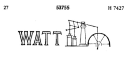WATT Logo (DPMA, 02/17/1902)
