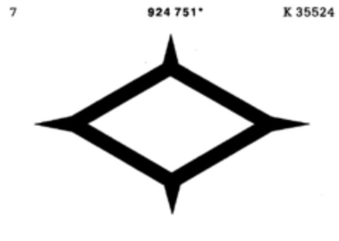 924751 Logo (DPMA, 05/18/1974)