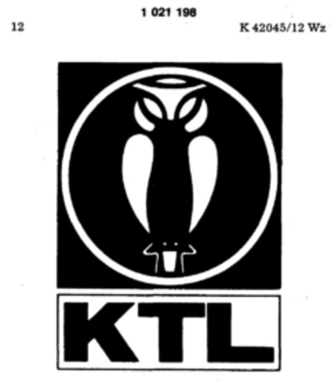 KTL Logo (DPMA, 04/18/1980)