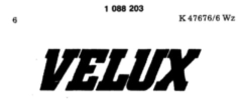 VELUX Logo (DPMA, 26.10.1984)