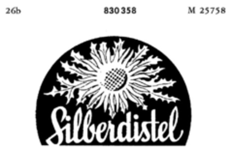 Silberdistel Logo (DPMA, 02/23/1966)