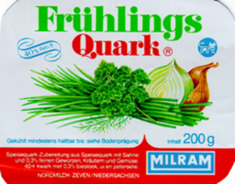 Frühlings Quark MILRAM Logo (DPMA, 11.03.1981)