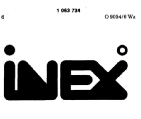 INEX Logo (DPMA, 04.07.1977)