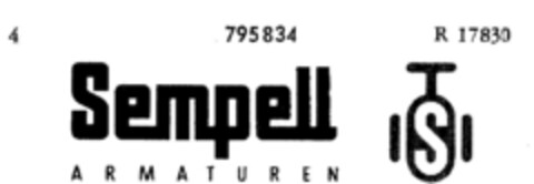 Sempell A R M A T U R E N Logo (DPMA, 10.09.1963)